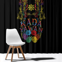 Philippines Kadayawan Festival Window Curtain Polynesian Tribal Art Barong Style LT03 - Polynesian Pride