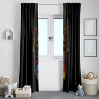 Philippines Kadayawan Festival Window Curtain Polynesian Tribal Art Barong Style LT03 - Polynesian Pride