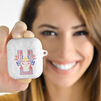 Philippines Barong Style AirPods Case Polynesian Kakau Art Tattoos with Tribal Filipino Sun LT03 - Polynesian Pride