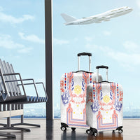 Philippines Barong Style Luggage Cover Polynesian Kakau Art Tattoos with Tribal Filipino Sun LT03 - Polynesian Pride