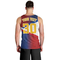Philippines Basketball Custom Men Tank Top Pilipinas Tribal Pattern LT03 - Polynesian Pride