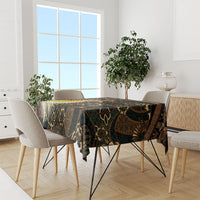 Papua New Guinea and Indonesia Batik Tablecloth Bird of Paradise with Tribal Batik Patterns LT03 - Polynesian Pride