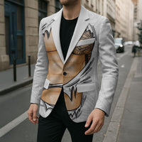 Samoan Tatau Blazer Tattoo Reveal Effect LT03 - Polynesian Pride