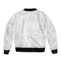 Samoan Tatau Bomber Jacket Tattoo Reveal Effect LT03 - Polynesian Pride