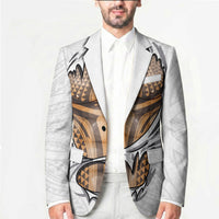 Hawaiian Kakau Blazer Aquaman Tattoo Reveal Effect LT03 - Polynesian Pride