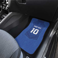 Custom Samoa Rugby Car Mats Tatau Tribal Motifs Sporty Style - Polynesian Pride
