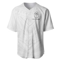 Custom Fiji Rugby Baseball Jersey Tapa Tribal Motifs Sporty Style - Polynesian Pride