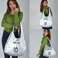 Custom New Zealand Football Grocery Bag The Whites-Aotearoa Inspired - Polynesian Pride