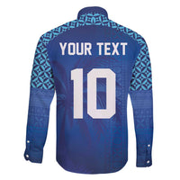 Custom Fiji Football-Towards World Cup 2026 Family Matching Short Sleeve Bodycon Dress and Hawaiian Shirt LT03 - Polynesian Pride