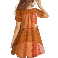 International Day for the Elimination of Violence Against Women Family Matching Puletasi and Hawaiian Shirt Polynesian Pattern LT03 - Polynesian Pride