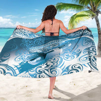 Personalised New Zealand Aotearoa Darts Masters Sarong Maori Art Tattoo with Tribal Dart Symbol Blue LT03 - Polynesian Pride