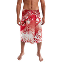 Personalised New Zealand Aotearoa Darts Masters Lavalava Maori Art Tattoo with Tribal Dart Symbol Red LT03 Red - Polynesian Pride