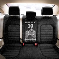 Custom New Zealand World Cup 2023 Back Car Seat Cover Go Champion NZ Rugby Forever Maori All Black LT03 - Polynesian Pride