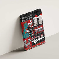 New Zealand Christmas Canvas Wall Art Maori Christmas Spirit - Meri Kirihimete LT03 - Polynesian Pride