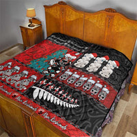 New Zealand Christmas Quilt Maori Christmas Spirit - Meri Kirihimete LT03 - Polynesian Pride
