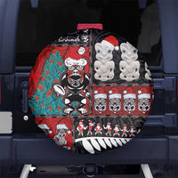 New Zealand Christmas Spare Tire Cover Maori Christmas Spirit - Meri Kirihimete LT03 - Polynesian Pride