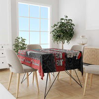 New Zealand Christmas Tablecloth Maori Christmas Spirit - Meri Kirihimete LT03 - Polynesian Pride