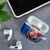 Philippines and United States Semiquincentennial AirPods Case Eagle and National Flag Style