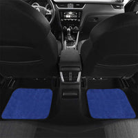 Custom Fijian Football Car Mats Tapa Pattern and Shark Tribal