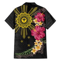 Hawaii and Philippines Together Family Matching Tank Maxi Dress and Hawaiian Shirt Hibiscus Flower and Sun Badge Polynesian Pattern Coloful LT03 - Polynesian Pride