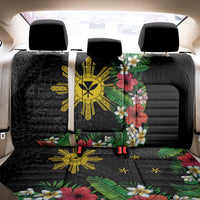 Tropical Hawaii and Philippines Back Car Seat Cover Kanaka Maoli and Sun Badge Batok Tattoo Colorful LT03 - Polynesian Pride