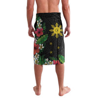 Tropical Hawaii and Philippines Lavalava Kanaka Maoli and Sun Badge Batok Tattoo Colorful LT03 - Polynesian Pride