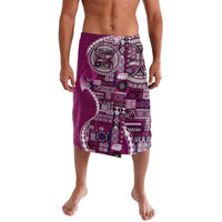 Samoan Siapo Art Tattoo Polynesian Pattern Lavalava Pink Color - Polynesian Pride