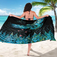 New Zealand Kea Bird Sarong Maori Tattoo and Silver Fern Paua Shell Style LT03 - Polynesian Pride