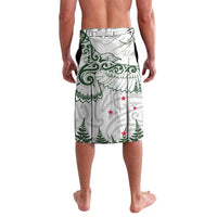 New Zealand Kea Bird Lavalava Maori Tattoo and Silver Fern Green Color LT03 - Polynesian Pride