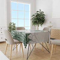 New Zealand Kea Bird Tablecloth Maori Tattoo and Silver Fern Green Color LT03 - Polynesian Pride