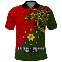 Papua New Guinea Eastern Highlands Province and New Ireland Province Polo Shirt LT03 - Polynesian Pride