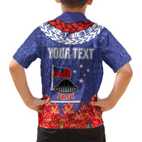 FAST Party Samoa Family Matching Long Sleeve Bodycon Dress and Hawaiian Shirt Ula Fala Teuila Polynesian Tapa Pattern LT03 - Polynesian Pride