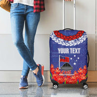 FAST Party Samoa Luggage Cover Ula Fala Teuila Polynesian Tapa Pattern
