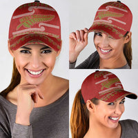New Zealand Christmas Classic Cap Meri Kirihimete Silver Fern Knit Style Green Color LT03 - Polynesian Pride