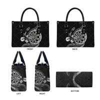 Personalised Niue Darts Masters Leather Bag Tribal Hiapo Dartboard - Polynesian Pride
