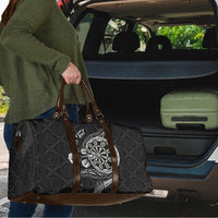 Personalised Niue Darts Masters Travel Bag Tribal Hiapo Dartboard - Polynesian Pride