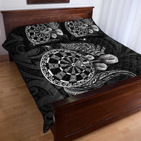 Personalised New Zealand Aotearoa Darts Masters Quilt Bed Set Tribal Silver Fern and Ta Moko Dartboard LT03 - Polynesian Pride
