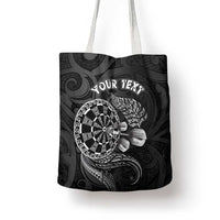 Personalised New Zealand Aotearoa Darts Masters Tote Bag Tribal Silver Fern and Ta Moko Dartboard LT03 - Polynesian Pride