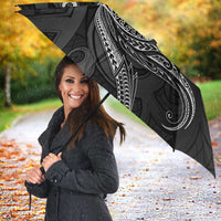 Personalised New Zealand Aotearoa Darts Masters Umbrella Tribal Silver Fern and Ta Moko Dartboard LT03 - Polynesian Pride