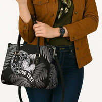 Personalised New Zealand Aotearoa Darts Masters Leather Bag Silver Fern and Maori Spirit LT03 - Polynesian Pride