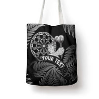 Personalised New Zealand Aotearoa Darts Masters Tote Bag Silver Fern and Maori Spirit LT03 - Polynesian Pride
