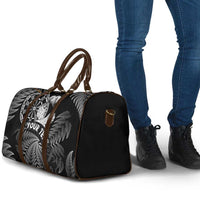 Personalised New Zealand Aotearoa Darts Masters Travel Bag Silver Fern and Maori Spirit LT03 - Polynesian Pride