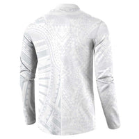 Lotu Tamaiti Button Sweatshirt Traditional Samoan Art Tattoos - Polynesian Pride
