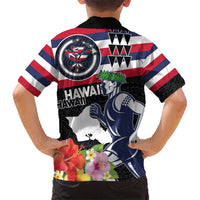 Honolulu Running Race Hawaiian Shirt Hawaii Marathon Kakau Art with Hibiscus and National Flag Style LT03 - Polynesian Pride