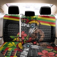Kanaka Maoli Ikaika Warrior Back Car Seat Cover Hibiscus Kakau Art and Tapa Tribal Pattern LT03 - Polynesian Pride