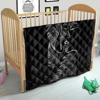 New Zealand Valentine's Day Quilt Silver Fern and Line Art Love Couple LT03 - Polynesian Pride