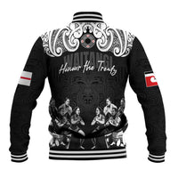 Aotearoa Waitangi Day - Toitu Te Tiriti Baseball Jacket New Zealand Honour the Treaty LT03 - Polynesian Pride