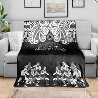 Aotearoa Waitangi Day - Toitu Te Tiriti Blanket New Zealand Honour the Treaty LT03 - Polynesian Pride