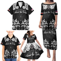 Aotearoa Waitangi Day - Toitu Te Tiriti Family Matching Puletasi and Hawaiian Shirt New Zealand Honour the Treaty LT03 - Polynesian Pride