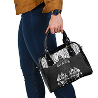 Aotearoa Waitangi Day - Toitu Te Tiriti Shoulder Handbag New Zealand Honour the Treaty LT03 - Polynesian Pride